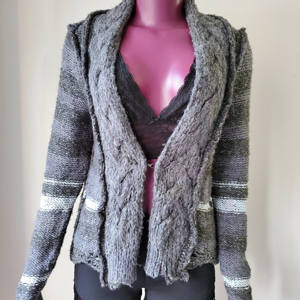 Free People Cardigan Wool Sweater/Medium SOLD